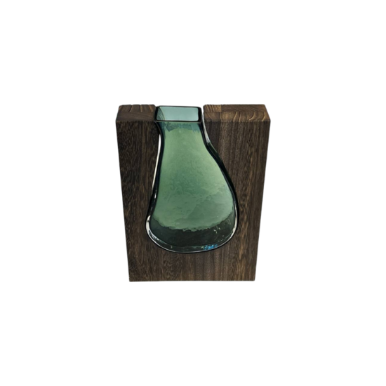 Изображение GLASS VASE 14.5*24 12-09