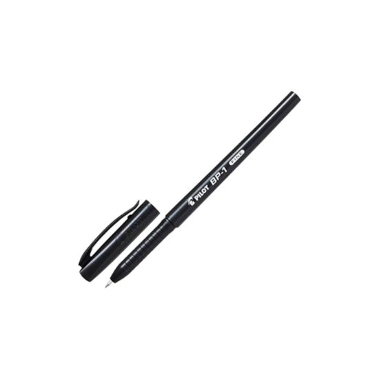 Изображение Ручка шариковая "PILOT BP-1",M,BLACK,B-INK (чр)