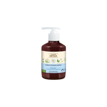 Изображение Зеленая Аптека Нежное интимное мыло Ромашка 370мл