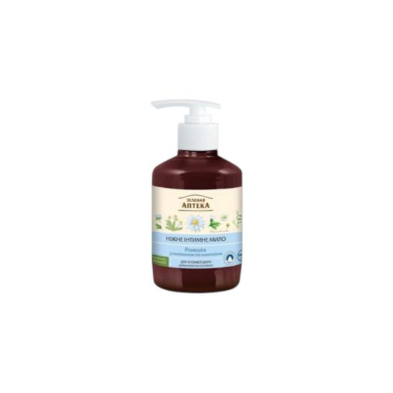 Изображение Зеленая Аптека Нежное интимное мыло Ромашка 370мл