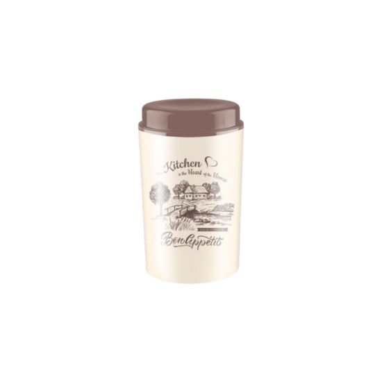 Изображение Емкость для сипучих продуктов с декором  DELUXE 1,7л 4312297