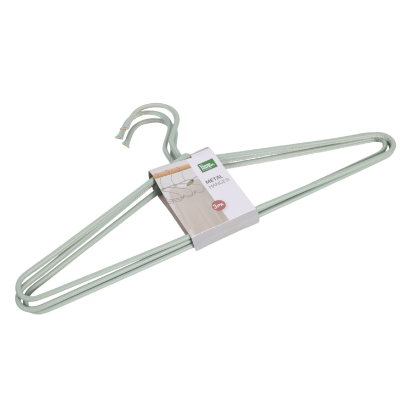 Изображение METAL HANGER LHM0306 Набор вешалок 3pcs (light green)