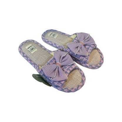 Изображение Мягкие тапочки из текстиля женские и мужские